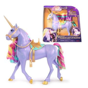 Spin Master Unicorn Academy interaktivni svetleči samorog Wildstar 28 cm