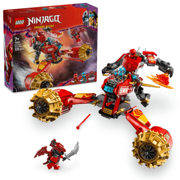 LEGO LEGO NINJAGO 71830 Kaiov nevihtni jezdec in robot, 333 delov