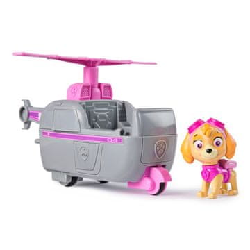 Spin Master PAW Patrol osnovno reševalno vozilo Skye – helikopter