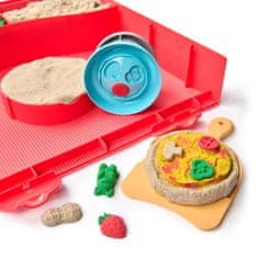 Spin Master Kinetični pesek SquishPizza – komplet za izdelavo pic