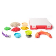 Spin Master Kinetični pesek SquishPizza – komplet za izdelavo pic