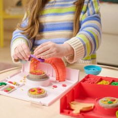 Spin Master Kinetični pesek SquishPizza – komplet za izdelavo pic