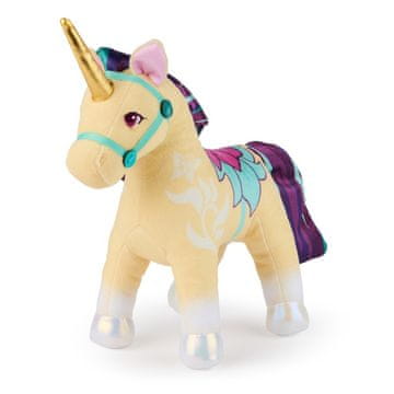 Spin Master Unicorn Academy osnovni plišasti samorogi, 18 cm
