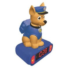 Alltoys Lexibook otroška budilka Tačke na patrulji s svetlečo 3D-figurico