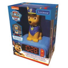 Alltoys Lexibook otroška budilka Tačke na patrulji s svetlečo 3D-figurico