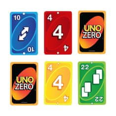 Mattel UNO Zero – strateška kartaška igra s 112 kartami