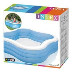 Alltoys Napihljiv bazen 229 × 229 × 56 cm z izpustnim ventilom