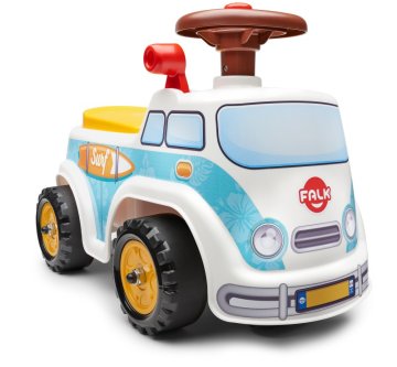 Alltoys Otroško poganjalno vozilo – surferski kombi z volanom