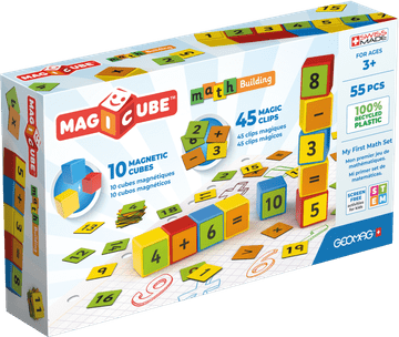 Geomag Geomag Magicube Math, magnetni matematični komplet, 55 delov