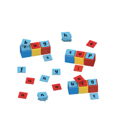 Geomag Geomag Magicube Besede – magnetna igrača, 55 kosov