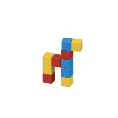 Geomag Geomag Magicube Besede – magnetna igrača, 55 kosov