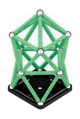 Geomag Geomag Glow magnetna konstrukcijska igrača, 60 delov