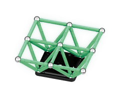 Geomag Geomag Glow magnetna konstrukcijska igrača, 60 delov