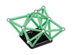 Geomag Geomag Glow magnetna konstrukcijska igrača, 60 delov
