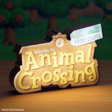 Epee LED lučka z motivom Animal Crossing