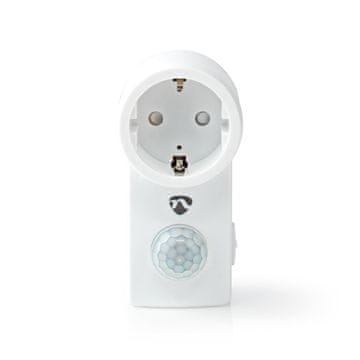 Nedis Detektor gibanja | Notranji | Tip F (CEE 7/7) | Tip F (CEE 7/7) | 120° | 5 - 300 W | 300 W | 1200 W | 3 - 2000 luksov | Senzorska tehnologija: PIR | Domet senzorja: 0,0 - 9,0 m
