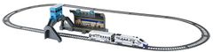 Alltoys Vlakovna garnitura 244 cm z lučkami, 17-delna