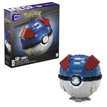 Mattel Mega Pokémon – velikanski model Great Ball z osvetlitvijo