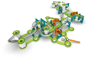 Geomag Geomag Mechanics začetni komplet, 153 delov