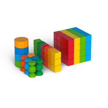 Geomag Geomag Magicube Shapes, 164-delni magnetni komplet