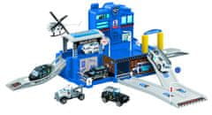 Alltoys Policijski igralni komplet s 4 avtomobilčki