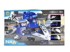 Alltoys Policijski igralni komplet s 4 avtomobilčki