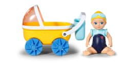 Zapf Baby Born BABY born Splish Splash voziček z lutko Emmo
