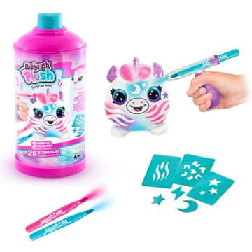 Epee Airbrush ustvarjalni komplet Mini presenečenje s plišasto igračo