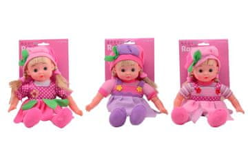 Johntoy Punčka Baby Rose z mehkim telesom