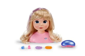 Zapf Baby Born BABY born Frizerska glava Carla z dodatki