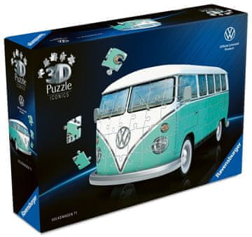 Ravensburger 3D plastična sestavljanka Iconics – VW avtobus