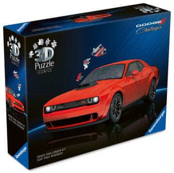 Ravensburger 3D sestavljanka Iconics: Dodge Challenger R/T Scat Pack Widebody