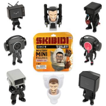 Alltoys Skibidi Toilet – skrivnostna zbirateljska figurica, 1. serija
