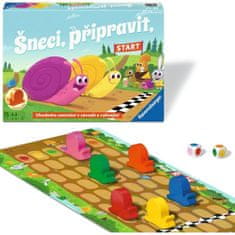 Ravensburger Ravensburger družabna igra Polžki, pripravljeni, START!