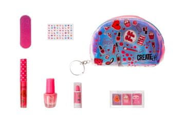 Alltoys Komplet ličil Create it s kozmetično torbico