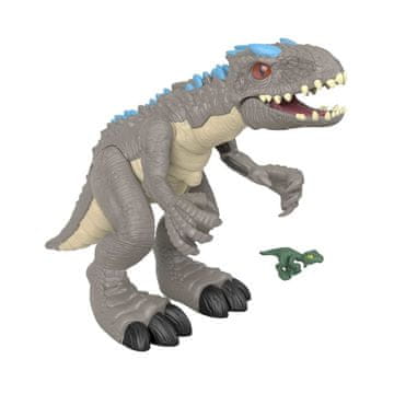 Mattel Jurski svet – komplet figuric Indominus Rex in raptorja