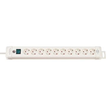 Nedis Grendosa Premium-Line 10-Way 3.00 m Vit - kontakt Jordad TIP F