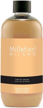 Millefiori Milano Lime & Vetiver polnilo za aroma difuzor 500 ml