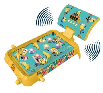 Alltoys Lexibook elektronski namizni fliper Minioni, od 5 let