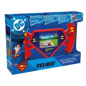 Alltoys Lexibook igralna konzola Superman, LCD 2,8", 50 iger