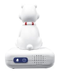 Alltoys Lexibook otroška budilka – polarni medved s svetlečo figurico