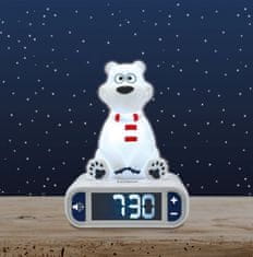 Alltoys Lexibook otroška budilka – polarni medved s svetlečo figurico