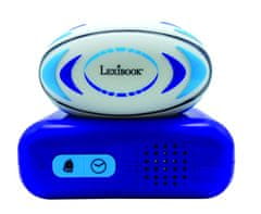 Alltoys Lexibook otroška budilka Rugby z osvetljeno žogo