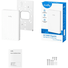 Cudy AC1200 gigabit Wall-Plate access point