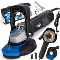 GEKO 1400W odsesovalni rotacijski brusilnik betona in kamna 125mm regulacija hitrosti