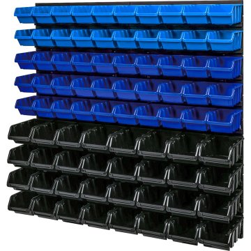 GEKO Modularni 94 delni stenski organizator orodja PVC 780x780mm