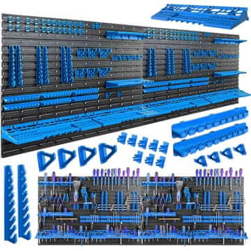 GEKO Modularni 136 delni stenski organizator orodja PVC 2304x780mm