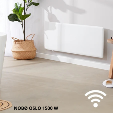 Nobo NOBØ OSLO NORVEŠKI ELEKTRIČNI RADIATOR 1500 W WI-FI