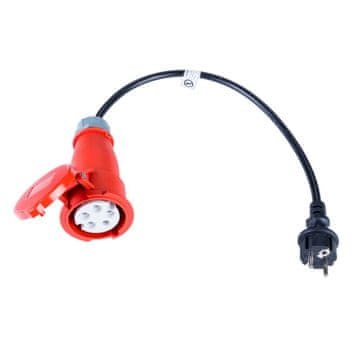 Akyga Adapter CEE 7/7 230 V / 16 A na CEE 5-pin, 50 cm (AK-SC-E06)