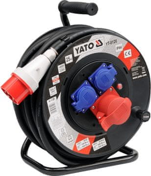 shumee Podaljševalni kabel za napajanje na kolutu 25M 5G2.5MM 3P+N+E - YT-8120